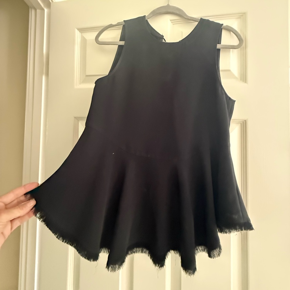 Black Elizabeth James flowy top
